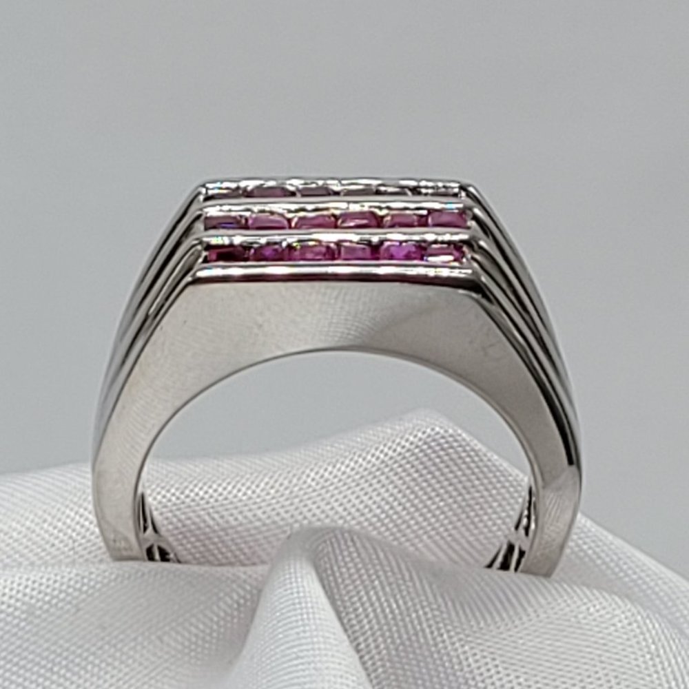Nwot 925 Sterling Silver Ruby Ring - image 6